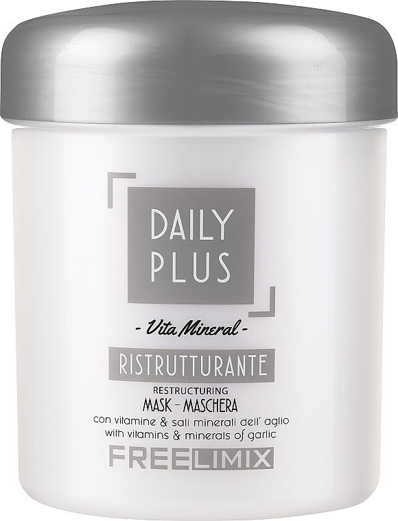 Мінеральна маска для волосся - Freelimix Daily Plus Vita Mineral Mask — фото N1