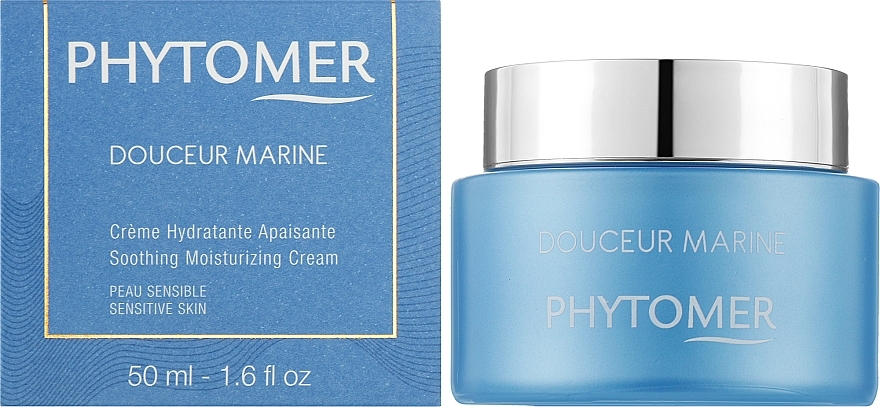 Заспокоювальний оксамитовий крем для чутливої шкіри - Phytomer Douceur Marine Soothing Moisturizing Cream — фото N2