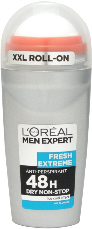 Кульковий дезодорант "Екстремальна свіжість" - L'Oreal Paris Men Expert Fresh Extreme Roll-On — фото N1