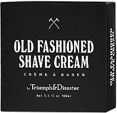 Крем для бритья - Triumph & Disaster Old Fashioned Shave Cream Jar — фото N3