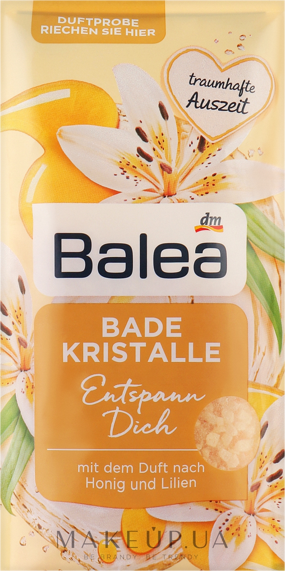 Кристалы для ванны - Balea Entspann Dich — фото 80ml