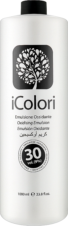 Окислювач для крем-фарби 30VOL - iColori Hair Care Oxidizer — фото N1