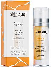 Духи, Парфюмерия, косметика УЦЕНКА Двойная детокс-сыворотка - Skintsugi Detox & Defence Double Serum Detox Booster SPF30 *