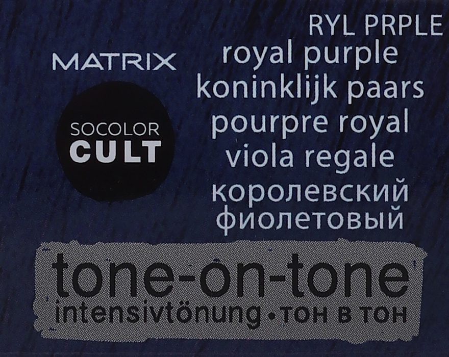 Фарба для фарбування волосся "тон-в-тон" - Matrix Socolor Cult Tone on Tone Hair Color — фото N6