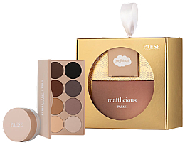 Парфумерія, косметика Набір - Paese Perfect Eye Set Mattlicious (eye/shadow/12g + eye/powder/5,3g)