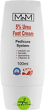 Парфумерія, косметика Крем для ніг із сечовиною 5% - M-in-M 5% Urea Foot Cream