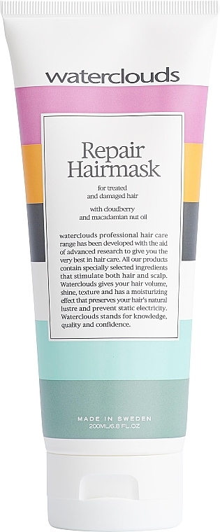 Маска для волос "Восстанавливающая" - Waterclouds Repair Hairmask — фото N1