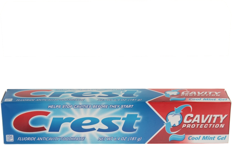 Зубная паста - Crest Cavity Protection Cool Mint Gel — фото N3