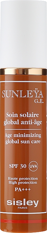 Солнцезащитный крем - Sisley Sunleya G.E. Age Minimizing Global Sun Care SPF 30/PA+++ — фото N2