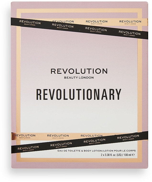 Revolution Beauty Revolutionary - Набор (edt/100ml + b/lot/100ml) — фото N3