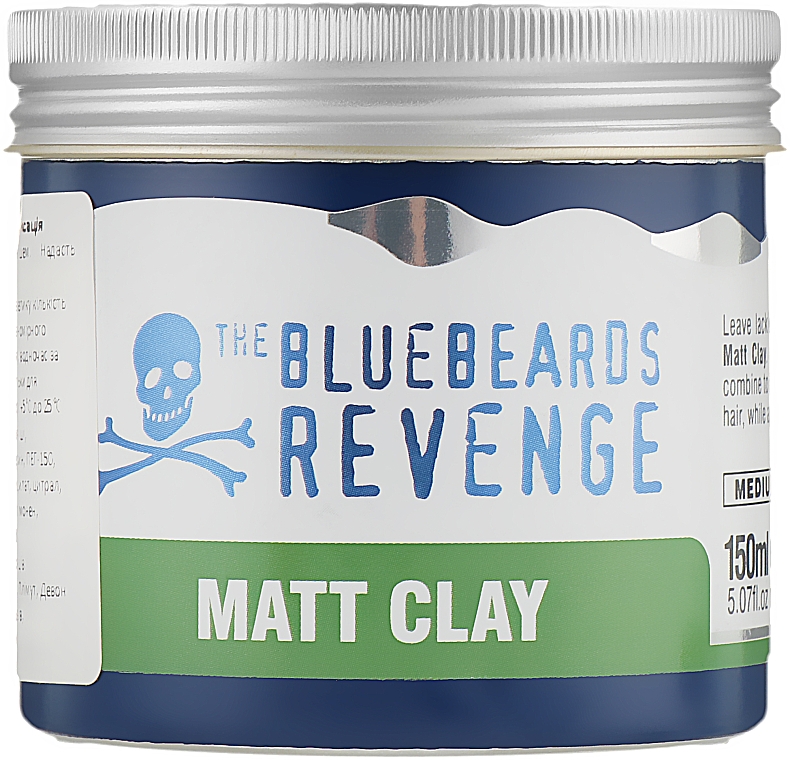 Матовая глина для укладки волос - The Bluebeards Revenge Matt Clay — фото N5