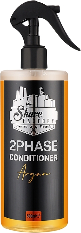 Кондиционер для волос и бороды - The Shave Factory 2 Phase Beard & Hair Conditioner Argan — фото N1