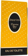 Парфумерія, косметика Christian Dior Dolce Vita - Туалетна вода (пробник)