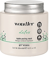 Маска-пилинг с розовой глиной для детоксикации кожи головы - Professional By Fama Wondher Detox Hydra Peeling Mask — фото N1