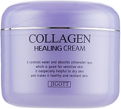 УЦІНКА Живильний крем для обличчя з колагеном - Jigott Collagen Healing Cream * — фото N2