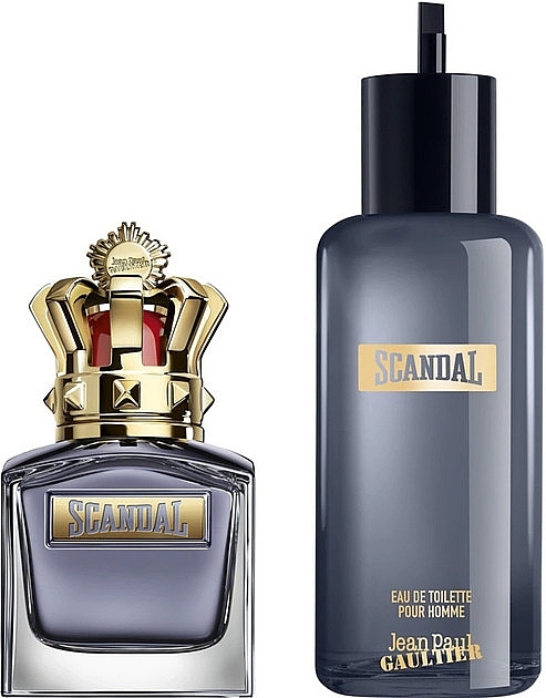 Jean Paul Gaultier Scandal Pour Homme - Набор (edt/50ml + edt/refill/200ml) — фото N2