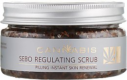 Скраб для лица - Cannabis Sebo Regulating Scrub Pilling Instant Skin Renewal — фото N2