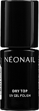 Топ для гель-лаку без липкого шару - NeoNail Professional Top Dry — фото N1