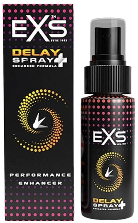 Пролонгувальний спрей для чоловіків - EXS Delay Spray Plus — фото N1