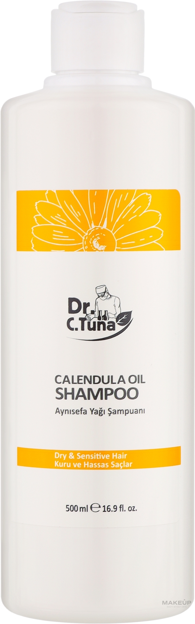 Шампунь з олією календули - Farmasi Dr. C.Tuna Calendula Oil Shampoo — фото 500ml