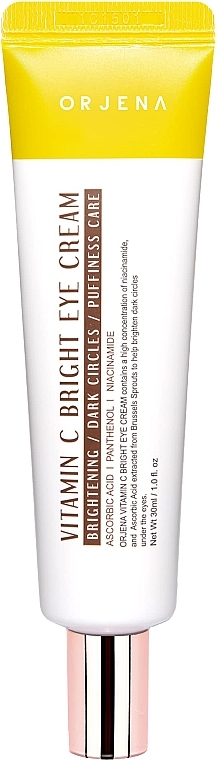 Крем для кожи вокруг глаз с витамином С - Orjena Eye Cream Vitamin C Bright — фото N1