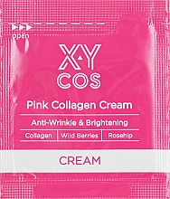 Зволожувальний крем для обличчя з колагеном - XYcos Pink Collagen Cream (пробник) — фото N1
