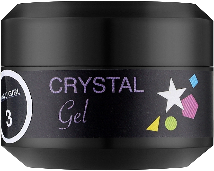 Гель для дизайну нігтів - Magic Girl Crystal Gel — фото N2