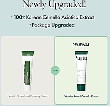 Заспокійливий крем для обличчя з центелою - Purito Seoul Wonder Releaf Centella Cream — фото N2