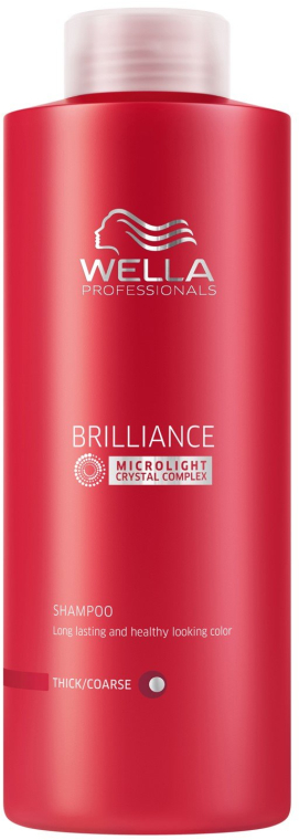 Шампунь для сильного і жорсткого фарбованого волосся - Wella Brilliance Shampoo — фото N2