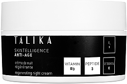Парфумерія, косметика Антивіковий відновлювальний нічний крем для обличчя - Talika Skintelligence Anti-Age Regenerating Night Cream