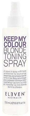 Тонирующий спрей для волос - Eleven Australia Keep My Colour Blonde Toning Spray — фото N1