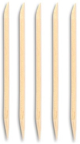 Дерев'яні палички для манікюру, 5 шт. - Deni Carte — фото N1