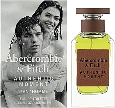Abercrombie & Fitch Authentic Moment Man - Туалетная вода — фото N7