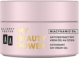 Антиоксидантный дневной крем-гель для лица - AA My Beauty Power Niacynamid 5% Antioxidant Day Cream-Gel — фото N2