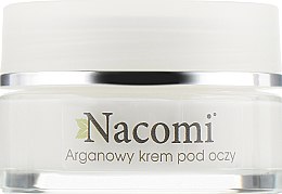 Крем для шкіри навколо очей - Nacomi Argan Oil Eye Cream — фото N2