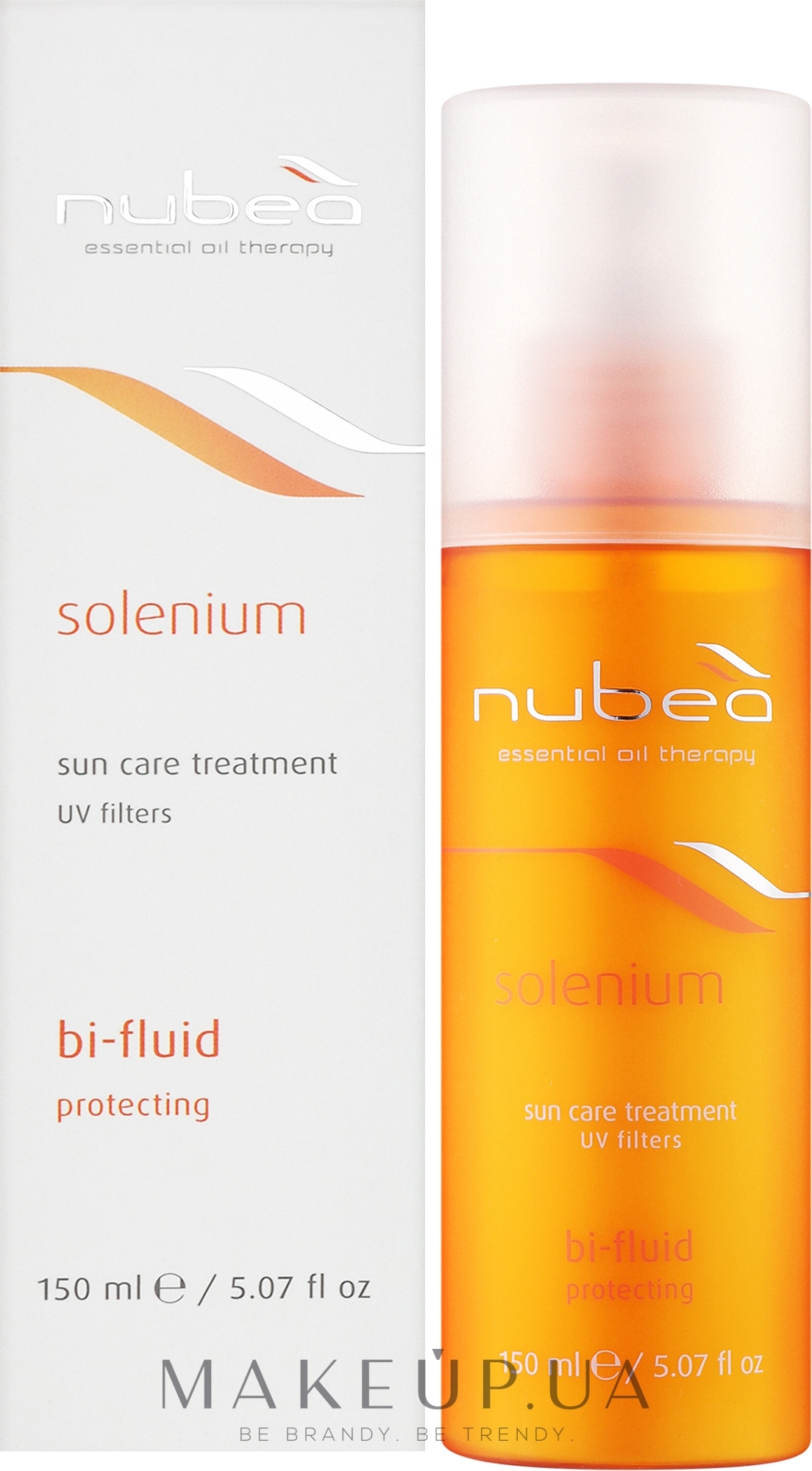 Двофазний захисний флюїд для волосся - Nubea Solenium Bi-Fluid Protecting — фото 150ml