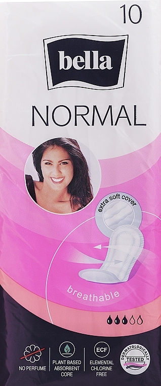 Прокладки гігієнічні Bella Normal, 10 шт - Bella — фото N1
