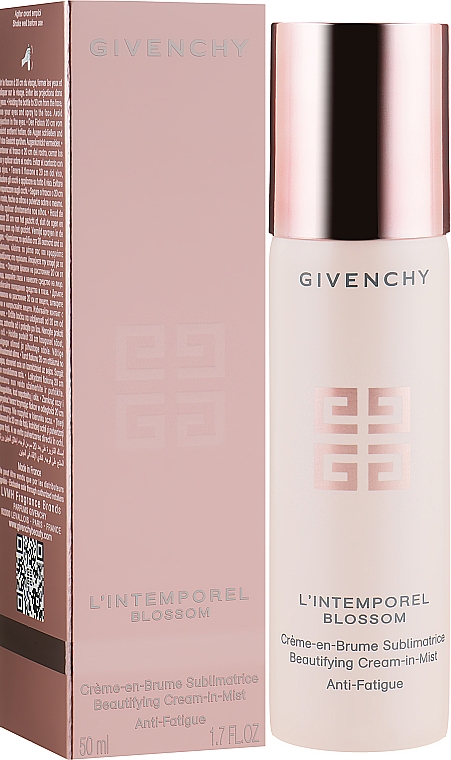 Дымка для лица против признаков усталости - Givenchy L'intemporel Blossom Beautifying Cream-in-Mist — фото N2