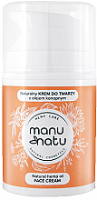 Парфумерія, косметика Крем для обличчя - Manu Natu Natural Hemp Oil Face Cream
