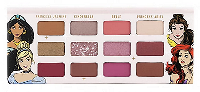 Палетка теней для век - Mad Beauty Disney Princess Eyeshadow Palette — фото N1