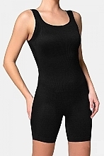 Духи, Парфюмерия, косметика Бесшовный комбинезон в рубчик "JUMPSUIT RIB", black - Giulia