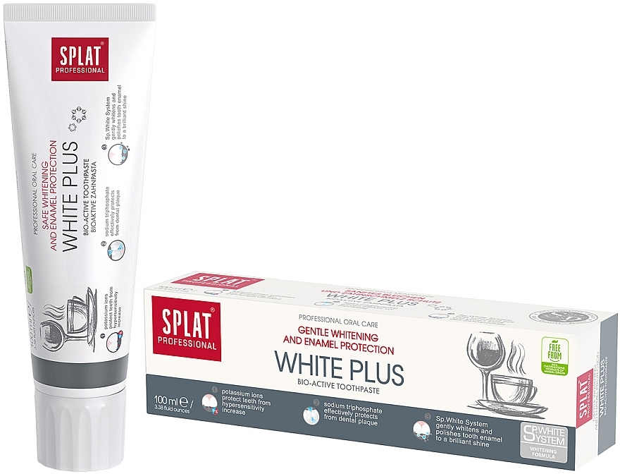 Зубная паста Professional White plus - SPLAT