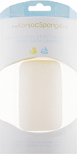 Спонж - The Konjac Sponge Company Premium Baby Bath Sponge — фото N2