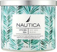 Парфумерія, косметика Ароматична свічка "Вітаміни моря" - Nautica Vitamin Sea Soy Wax Blend Candle