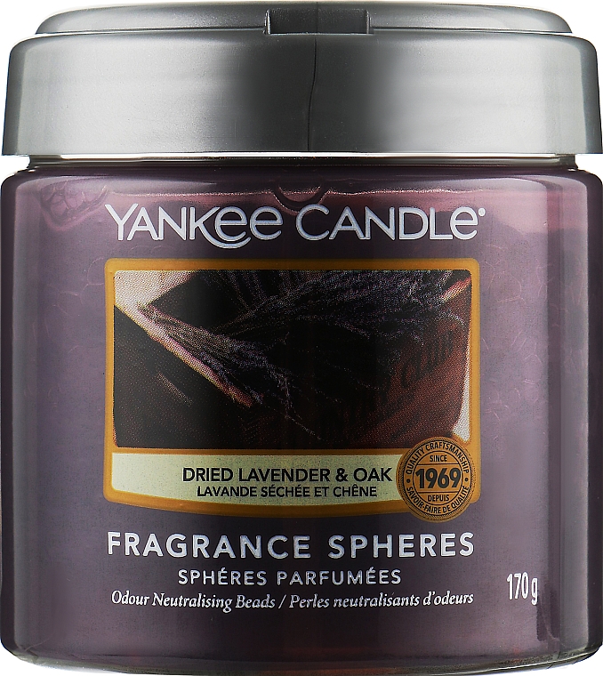 Ароматические шарики - Yankee Candle Dried Lavender & Oak Fragrance Spheres — фото N1