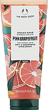 Парфумерія, косметика Скраб для тіла - The Body Shop Vegan Pink Grapefruit Shower Scrub