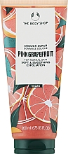 Скраб для тела - The Body Shop Vegan Pink Grapefruit Shower Scrub — фото N1