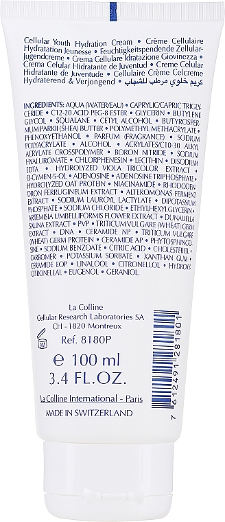 Крем для обличчя - La Colline Moisture Boost++ Cellular Youth Hydration Cream — фото N2