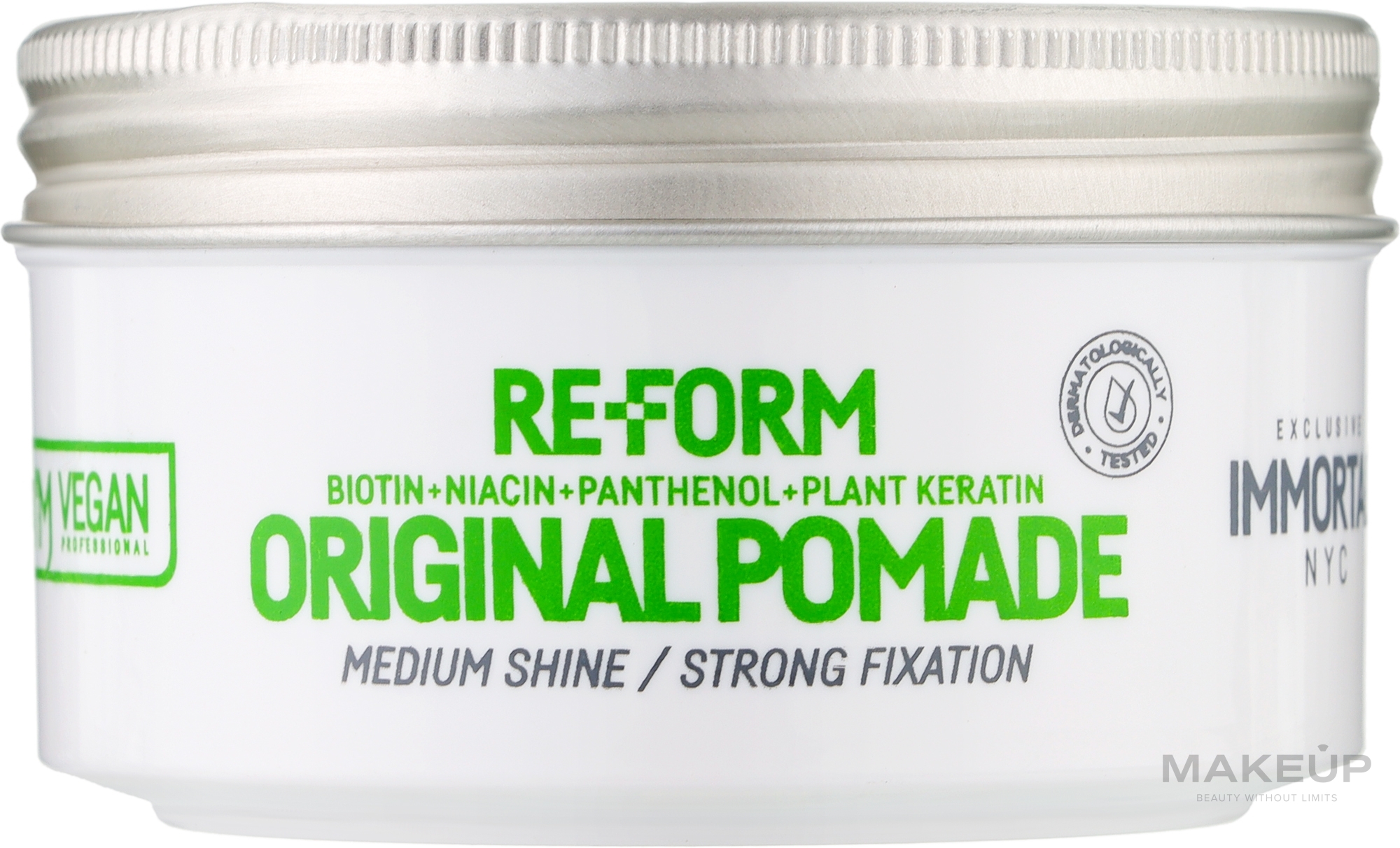 Помада для волос с сохранением цвета - Immortal NYC I'm Vegan Re-Form Original Pomade — фото 150ml