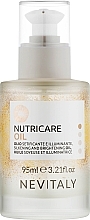 Олія проти завивання, яка живить і захищає всі типи волосся - Nevitaly Nutricare Oil — фото N1